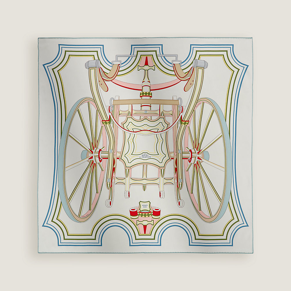 Les Roues de Phaeton scarf 70 | Hermès Mainland China